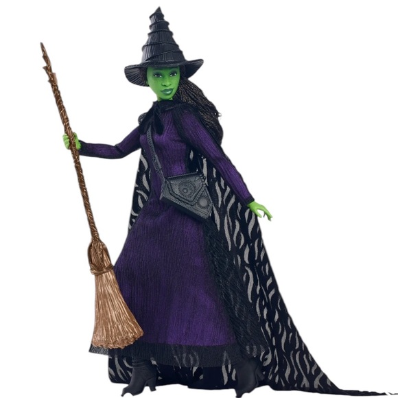Wicked Elphaba doll NEW Collector’s item Mattel wicked barbie doll - Picture 6 of 12